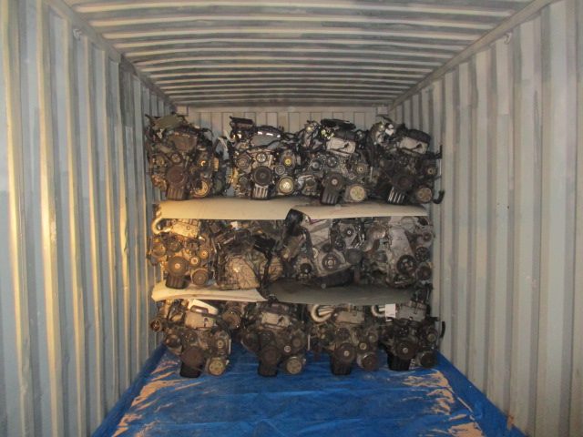 Japanese used car parts container export to Trinidad and Tobago