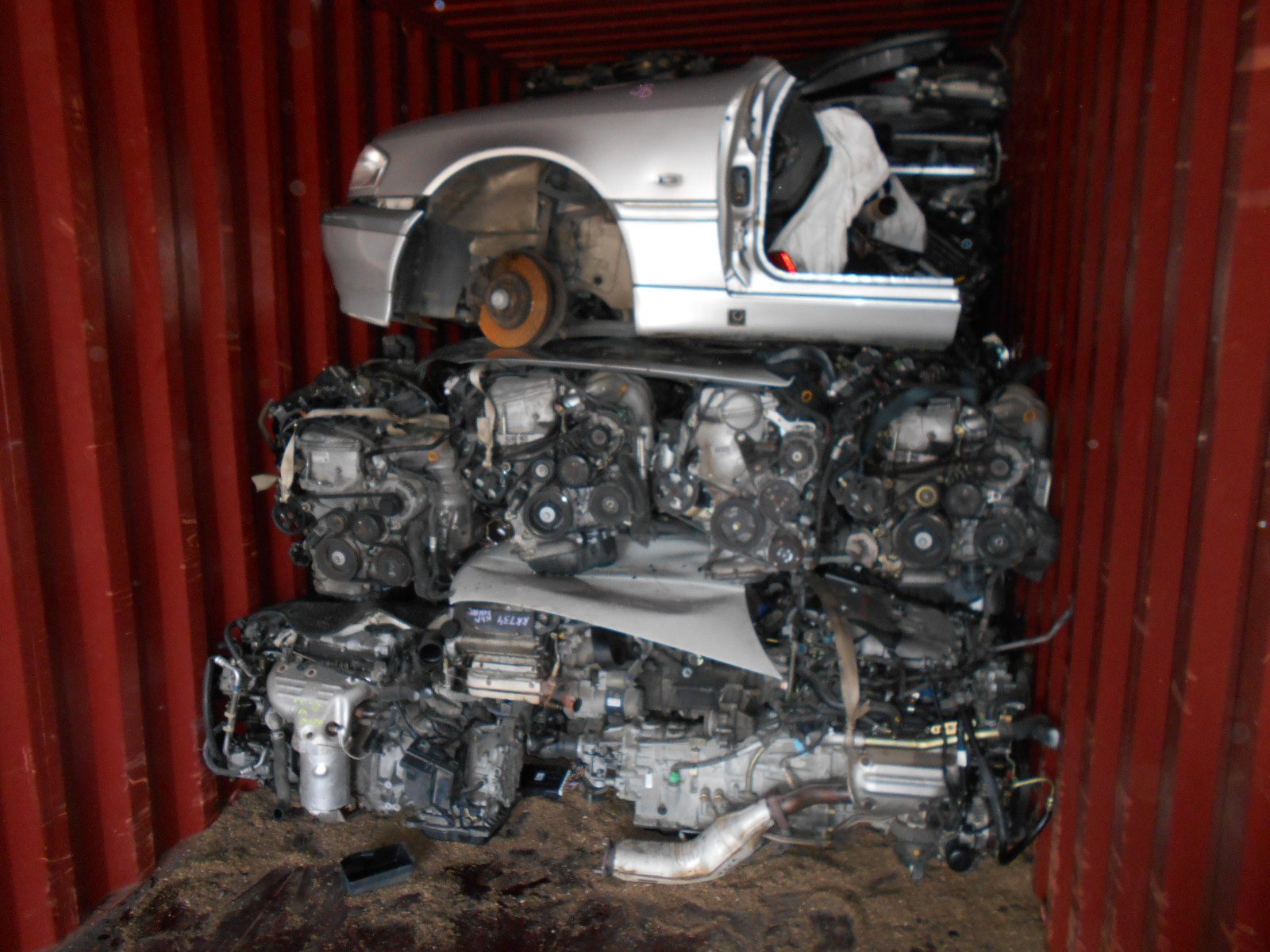 Japanese used car parts container export to Dubai,used parts japan