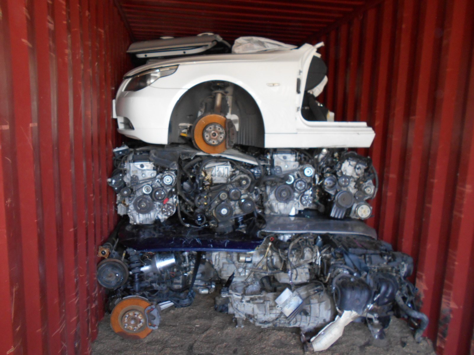 Japanese used car parts container export to Dubai,used parts japan